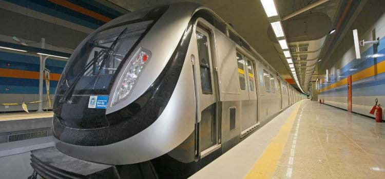  Novo metrô será testado nos Jogos Olímpicos