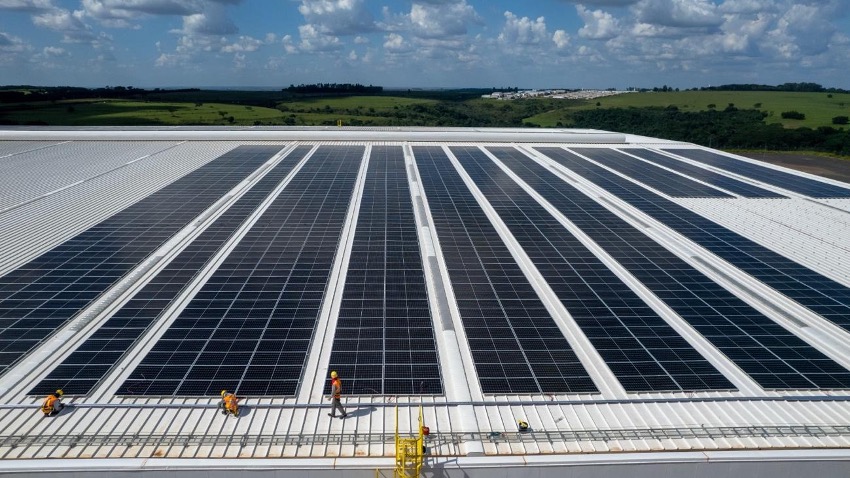 Maior usina solar em telhado do Brasil opera no interior do estado de São Paulo